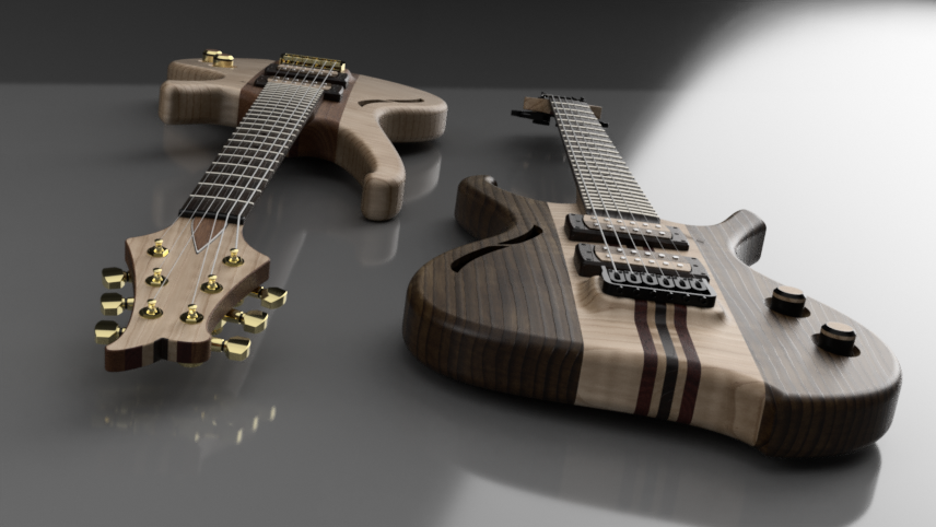 Guitar Renderings